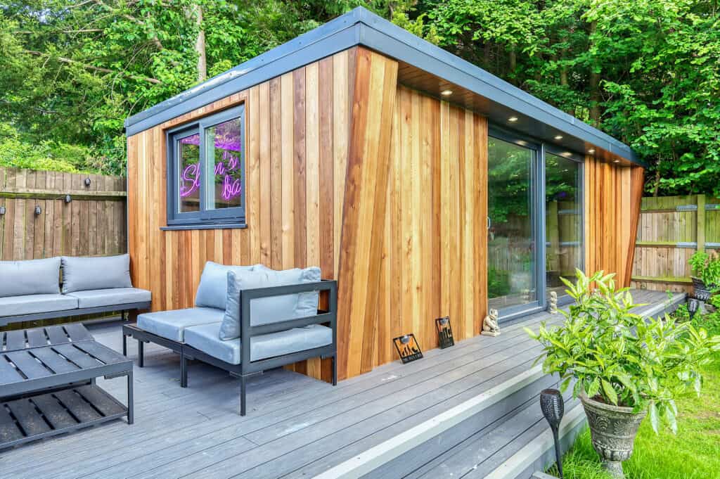 Rooms to Grow Richmond garden room with decking